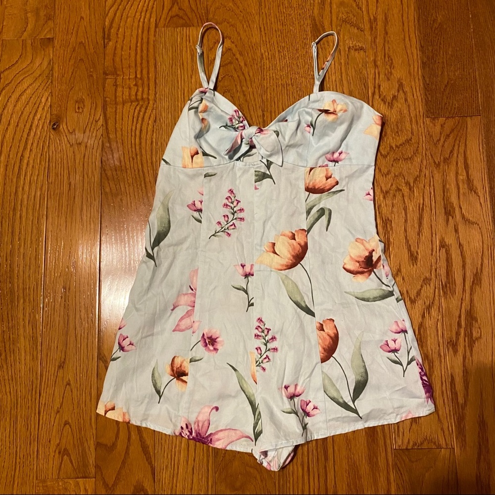 Forever 21 Floral Romper